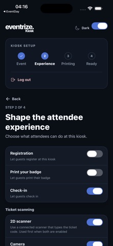 Eventrize Kiosk Screenshot 3 of 3