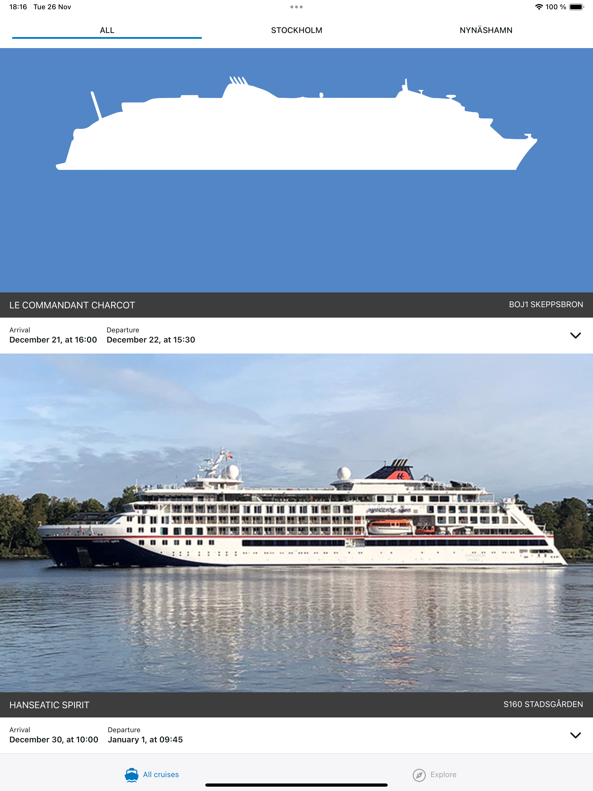 Cruise Stockholm