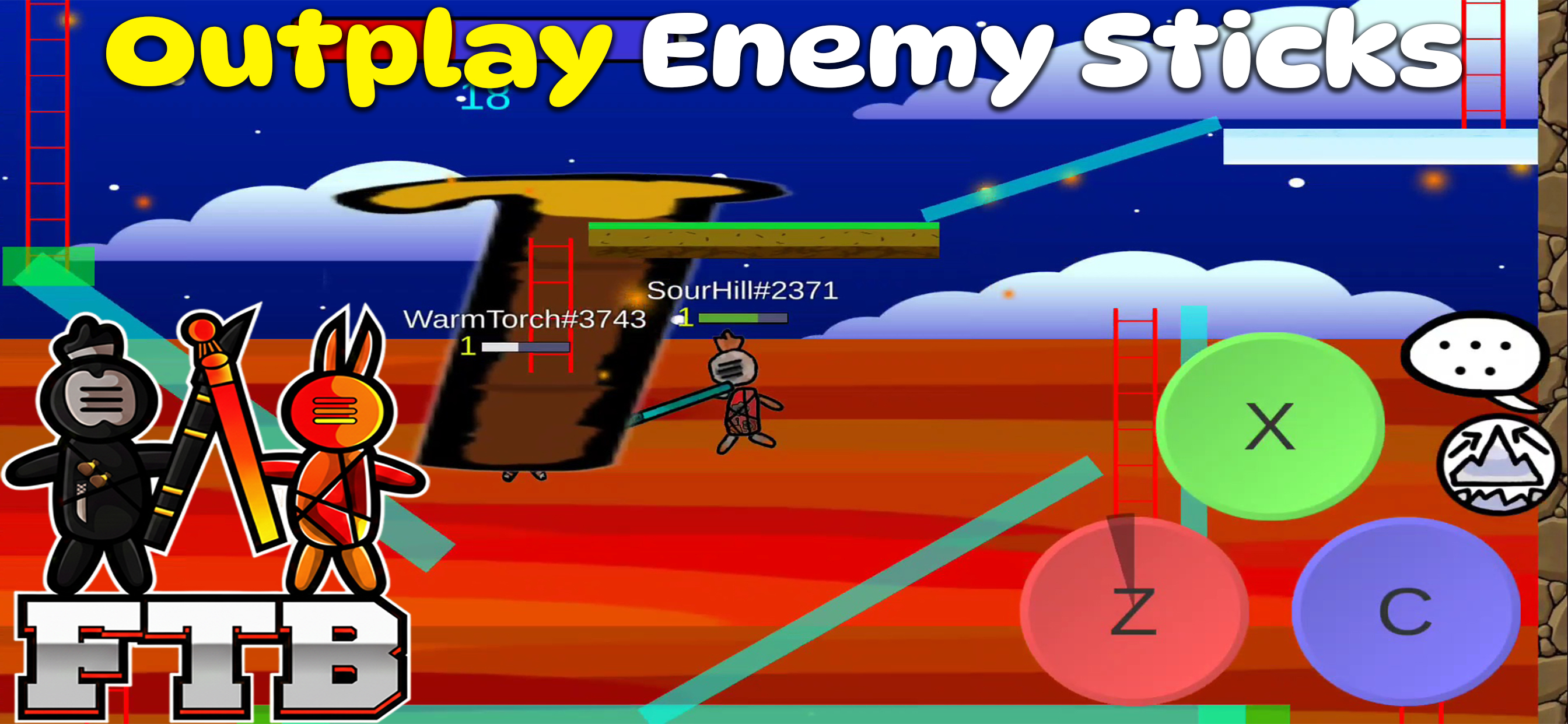 FTB: Online Stickman Arena