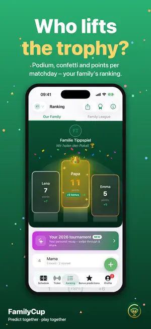 FamilyCup Predictions screenshot 2