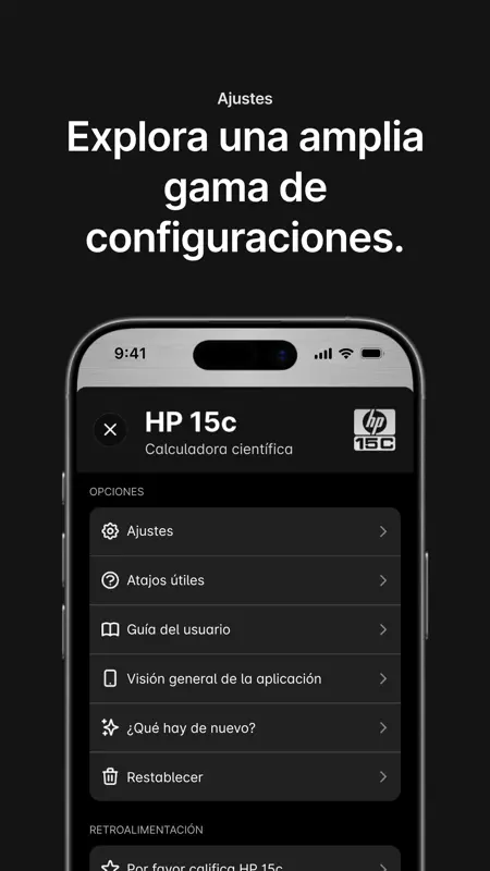 HP 15c Calculator screenshot 3 of 4