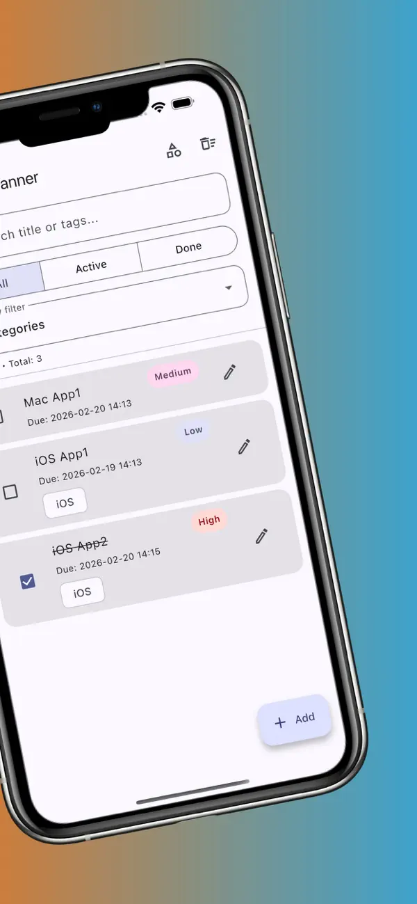 #2. App Dev Planner (iOS) By: Manal Abuelazaem