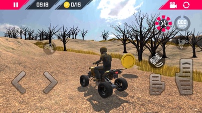 Offroad ATV Bike Desert Cross Screenshot