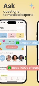 luna: teen health & period app screenshot