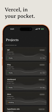 Scalene for Vercel app screenshot