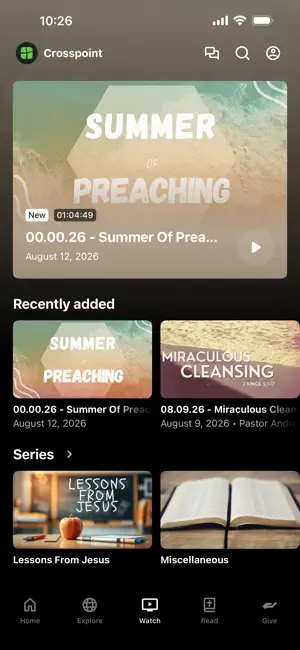 Crosspoint Baptist Church App screenshot 3