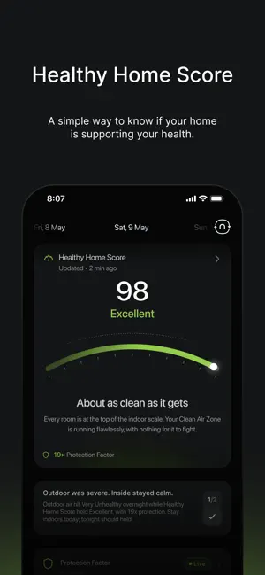 Nafas Health iPhone screenshot 3