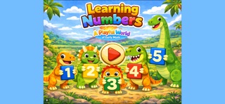 Learning Numbers – Dino Math screenshot