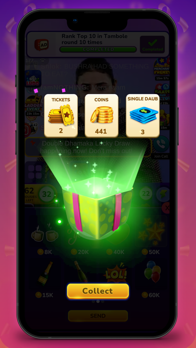 GamePe - Tambola & Live Hosts Screenshot