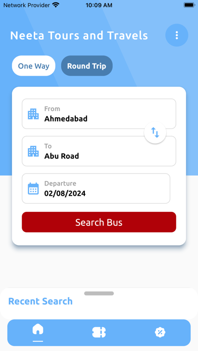 Neeta Bus Screenshot