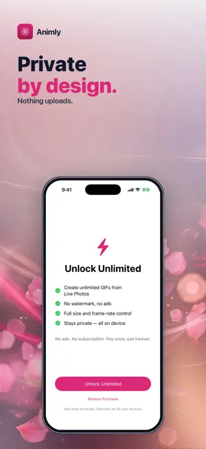 Animly: Live Photo to GIF screenshot 3