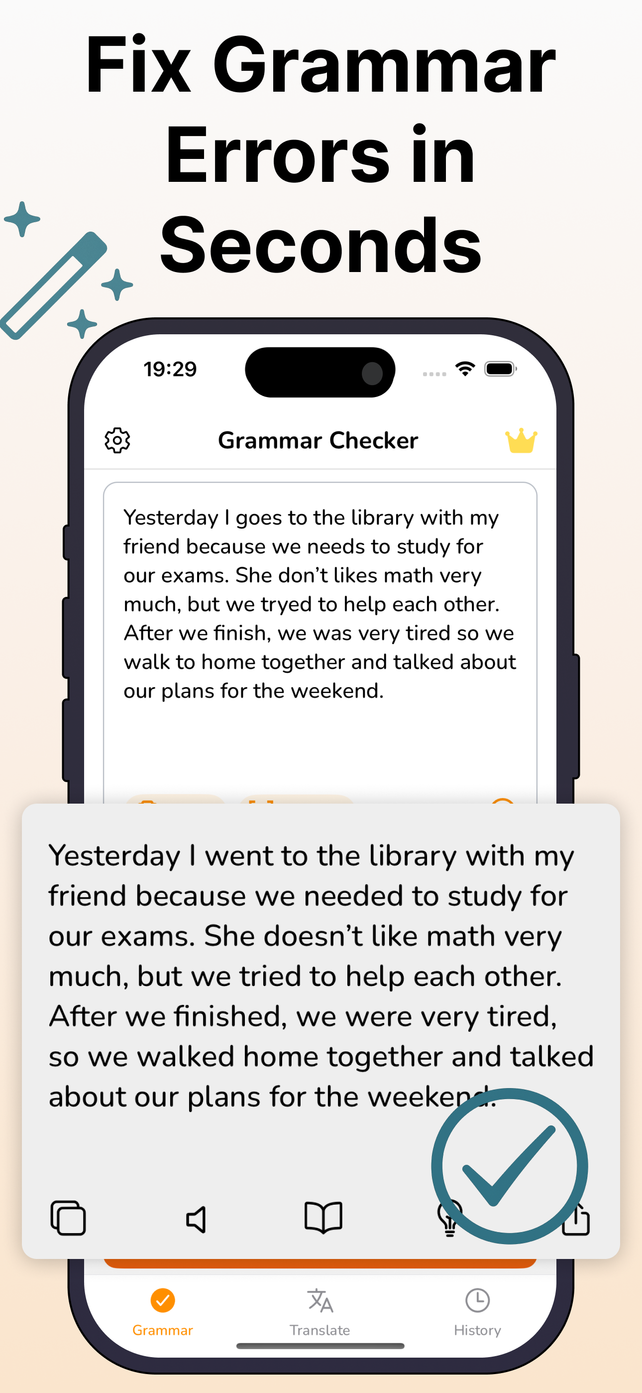 Grammar Check Corrector
