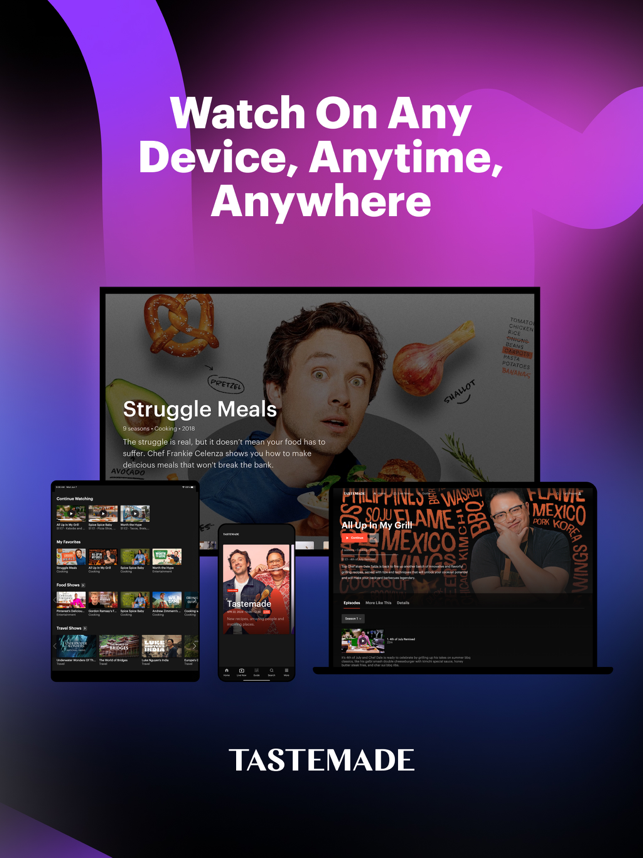 ‎Tastemade: Stream Shows & Docs Screenshot