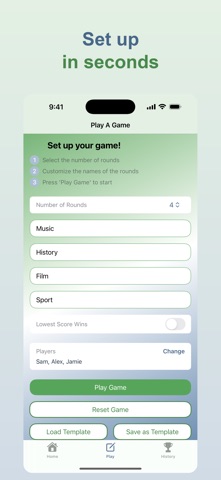 ScoreKeep Pro — Scorecards Screenshot 4 of 6
