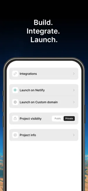 Rocket: Pocket App Studio iPhone screenshot 5