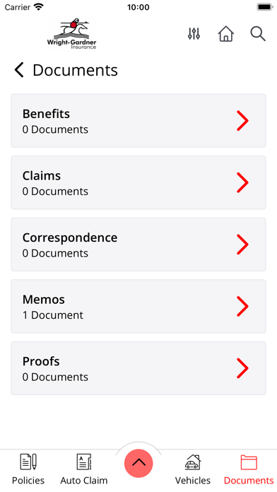Wright-Gardner Insurance Screenshot