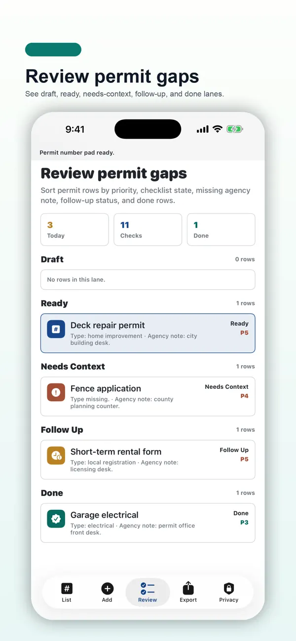 Screenshot #3 pour Permit Number Pad