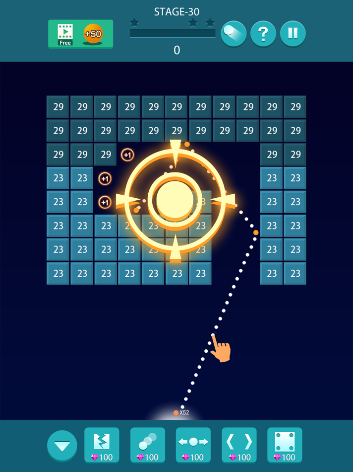 #4. Bricks and Balls : Brick Game (iOS) 由: 元忠 林