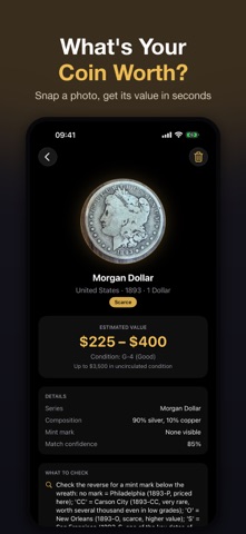Coin Scanner: Coin Value ID screenshot 1