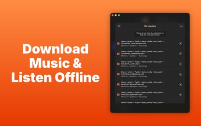Evermusic screenshot 2
