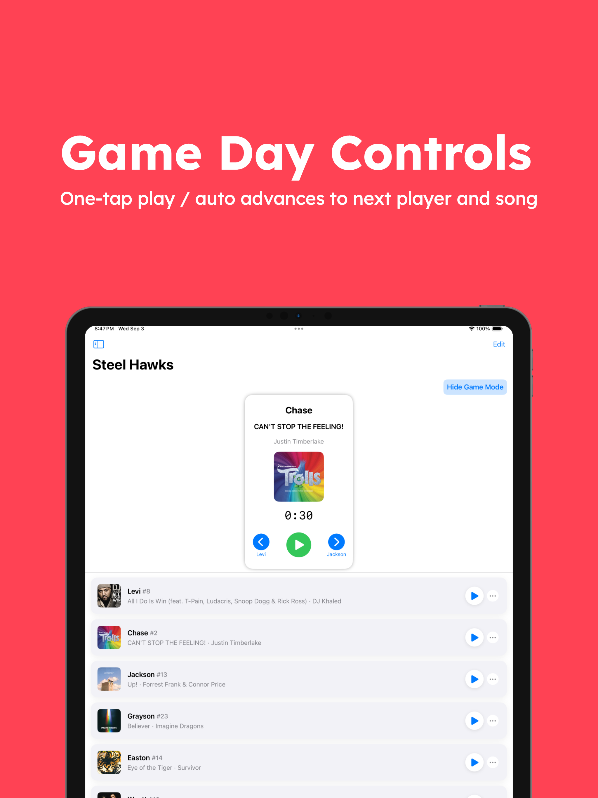 Walk Up Hero: Player Intros screenshot 6