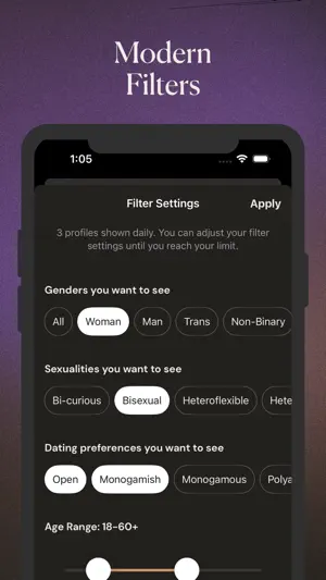 Beyond: Modern Dating App screenshot 3