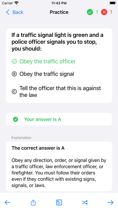 CA Driver Test - DMVCool Screenshot