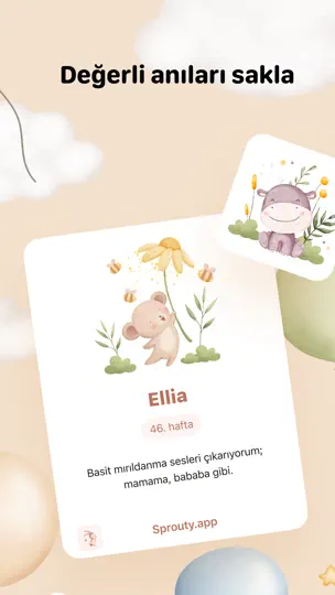 Sprouty — Bebek Uyku Takibi iPhone Ekran Görüntüsü 8