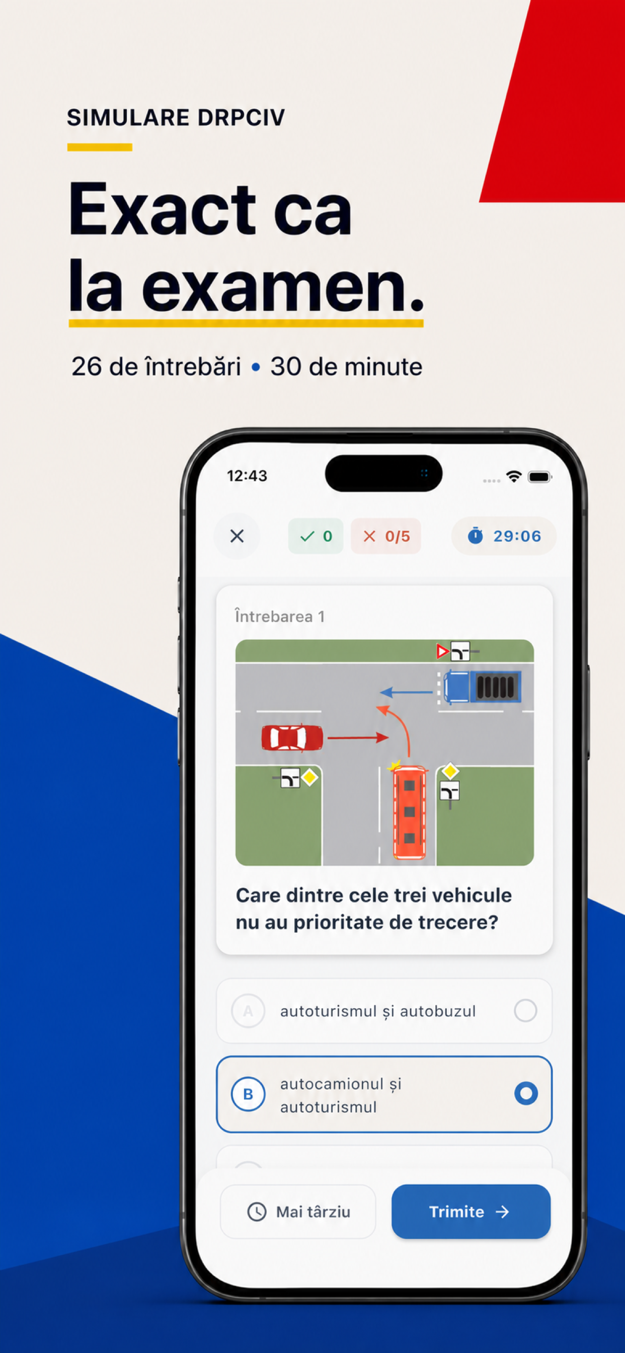 Chestionare Auto DRPCIV 2026 screenshot 2