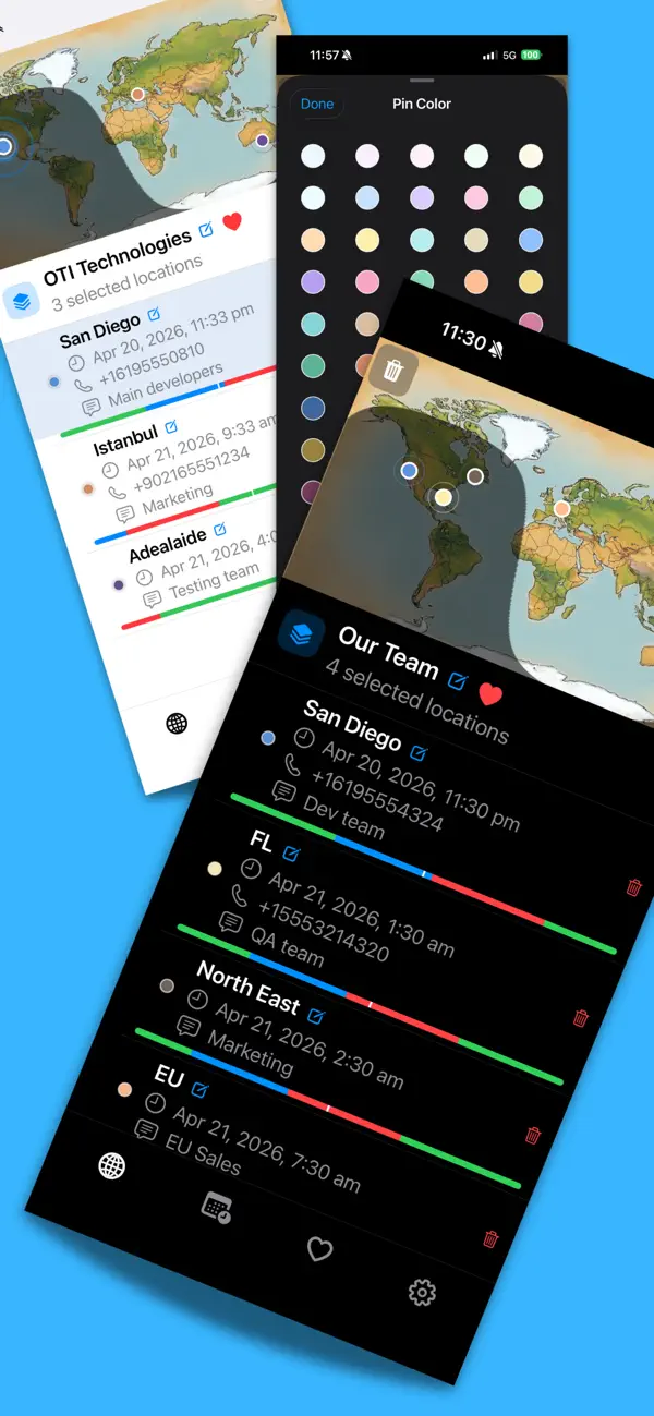 Screenshot #3 pour Approximationist World Clock