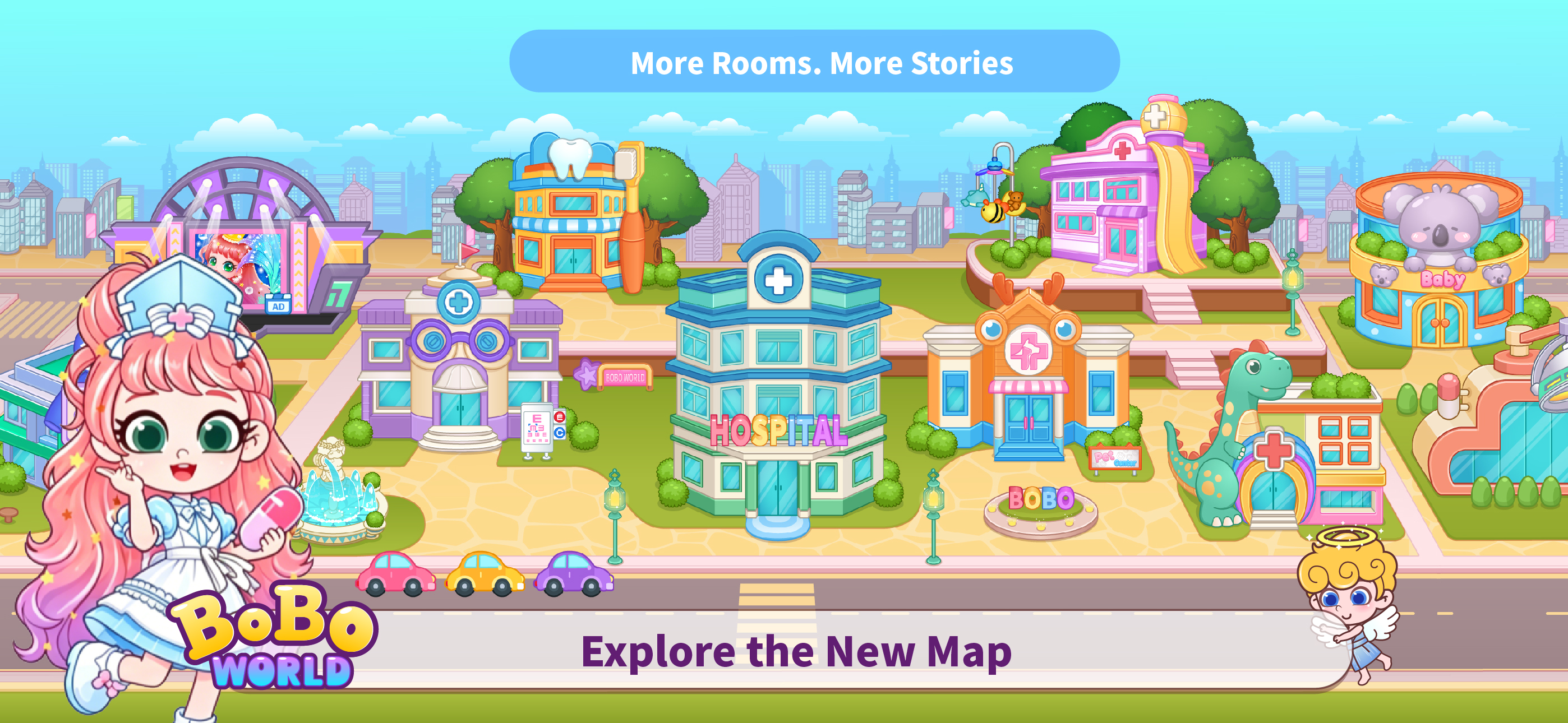 BoBo World: Hospital screenshot 6