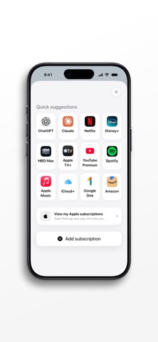 Trackle - Manage Subscriptions Screenshot 5 of 5