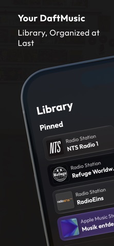 Daft Music: Music Player screenshot