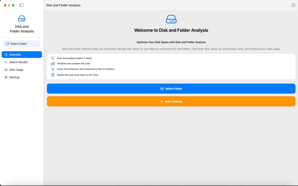 #1. Disk & Folder Analyzer (macOS) От: Cem Sungu