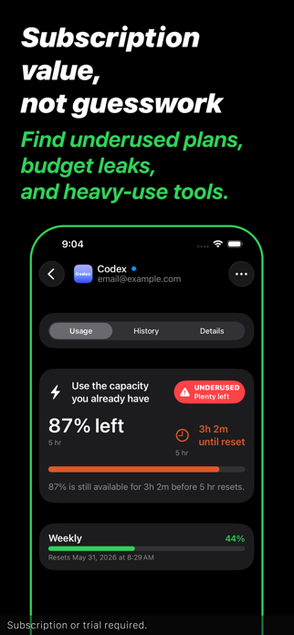 AI Usage Tracker: Tokenmaxxing Screenshot 5 of 6