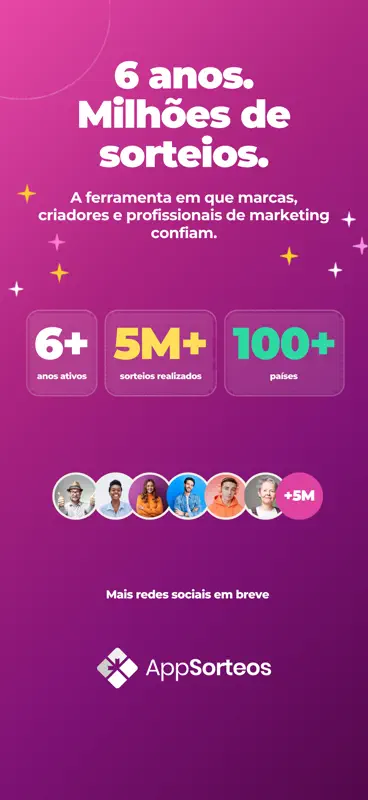 AppSorteos: Sorteio Instagram screenshot 5 of 6