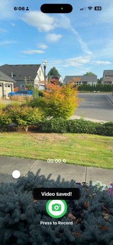 Instant Video Record screenshot