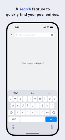 Moment Log - One Line Diary Screenshot 6 of 7