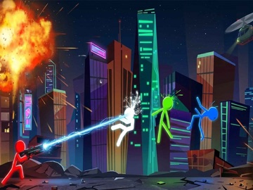 Stick It To The Stickman Fight iPad screenshot