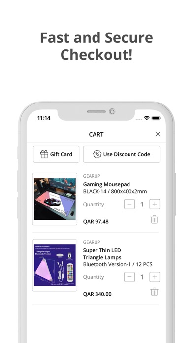 GearUp App Screenshot