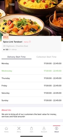 Spice Link Tandoori screenshot