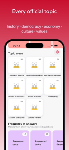 Indfødsretsprøven ◎ iPhone screenshot