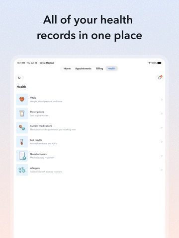 App screenshot