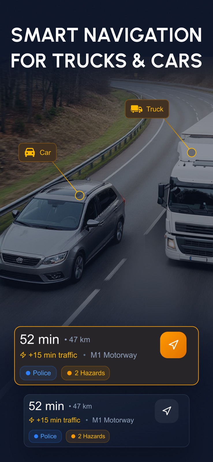 Routez - Truck Navigation iphone screenshot 2
