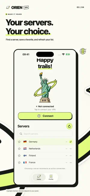 ORIEN VPN screenshot 3