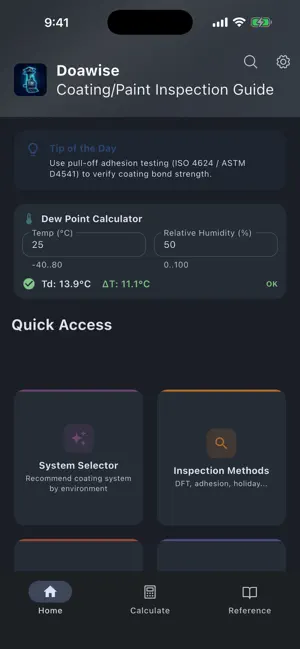 Doawise Coating Insp. Guide screenshot 2