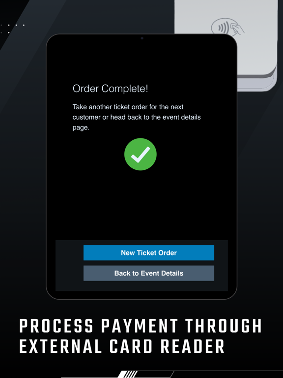 Hudl Ticket Reader iPad screenshot 6 - Sports app