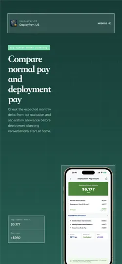 Screenshot von DeployPay-US auf dem iPhone 3