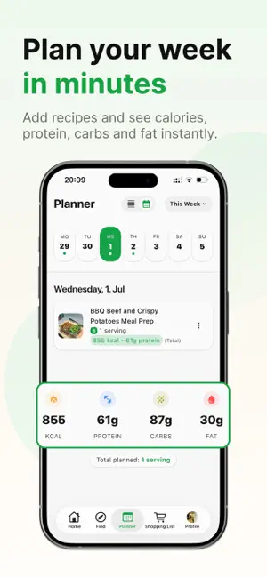 PrepYourWeek: Meal Prep screenshot 3