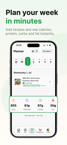 PrepYourWeek: Meal Prep Screenshot 3 of 7